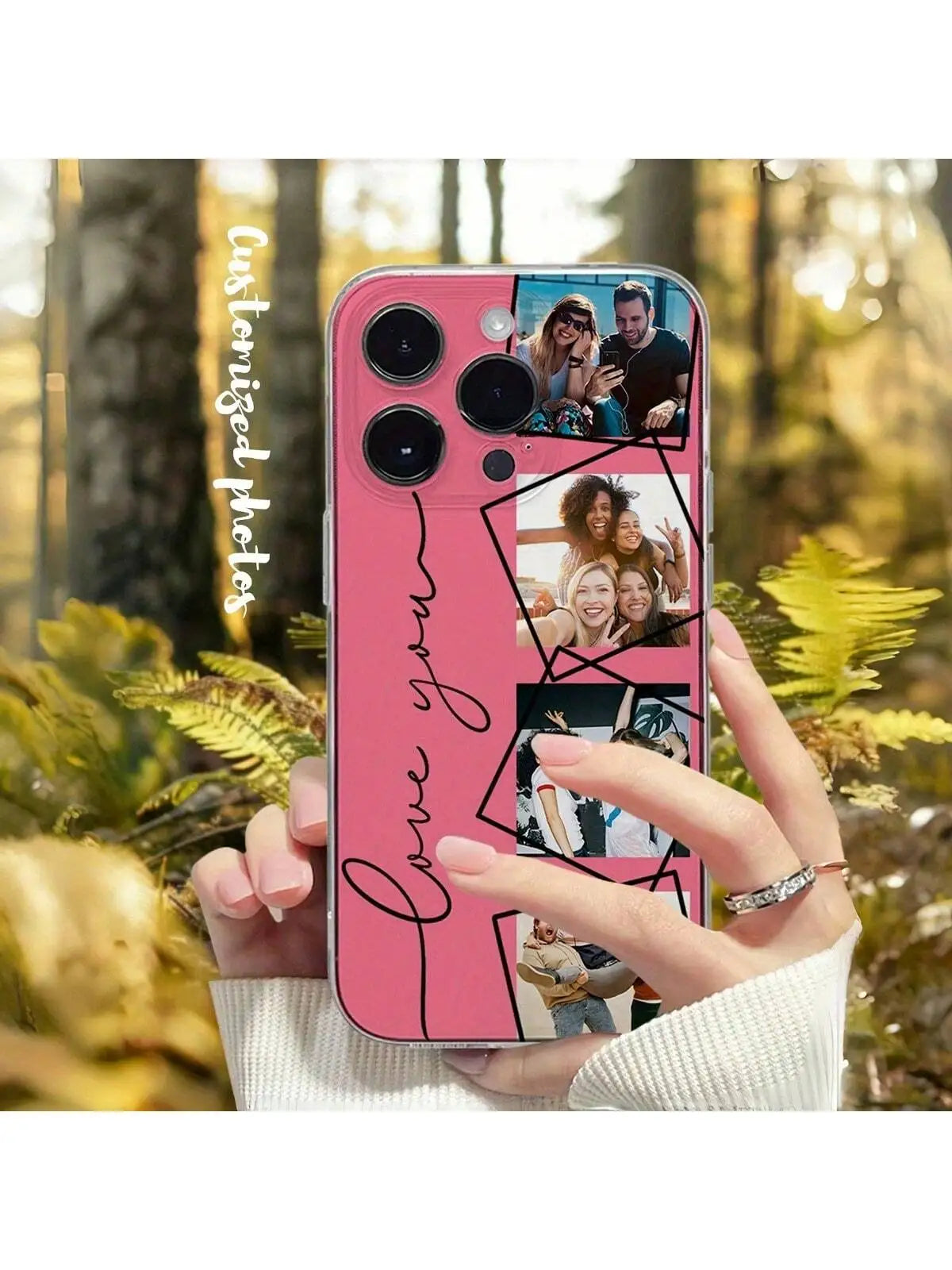 Funda Protectora Personalizada de TPU Suave para iPhone 17, 17Air, 16, 16E, 15, 14, 13, 12, 11Pro Max, Mini, SE 2020, 2022, XS, XR, 7, 8 Plus