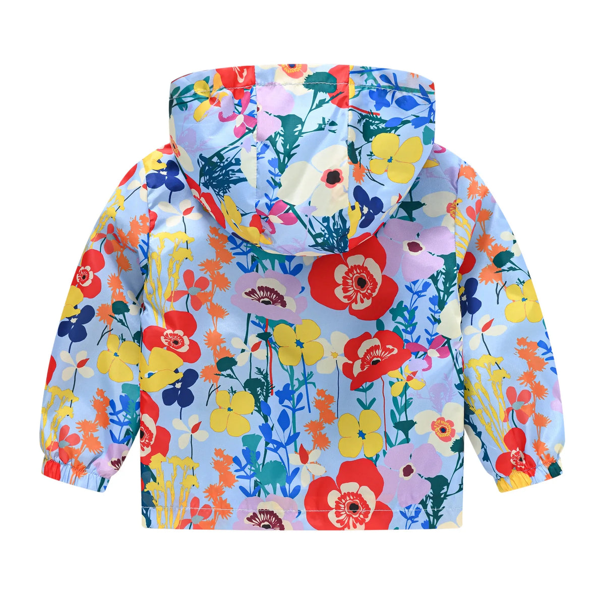 Chaqueta impermeable con capucha para niños y niñas, cortavientos con cremallera y estampado de dinosaurio de dibujos animados, a la moda, novedad