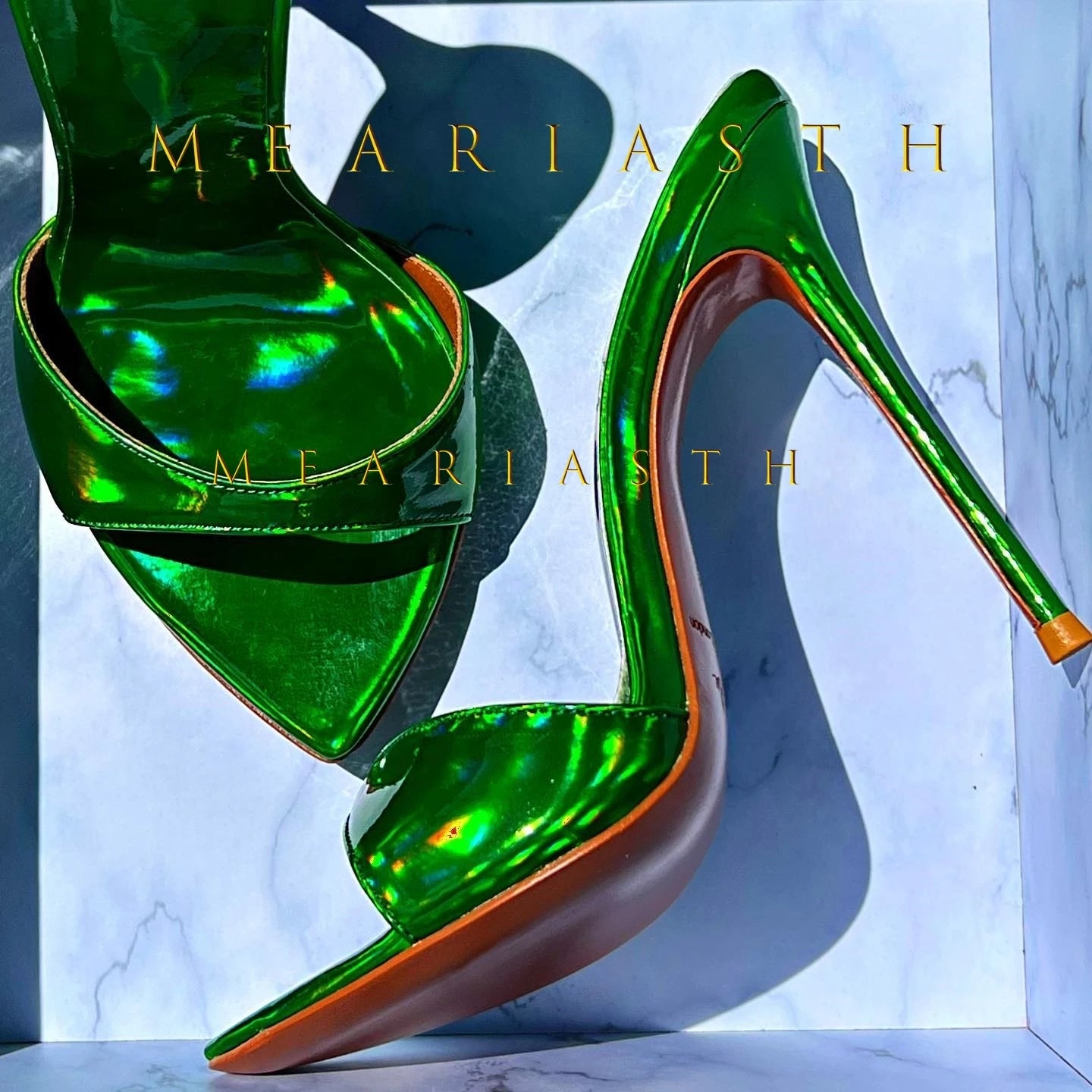 2025 Peep Toe Sexy verano mujer mulas bombas sandalias elegante súper fino tacones altos mula Oficina señora zapatos de fiesta zapatillas sandalias