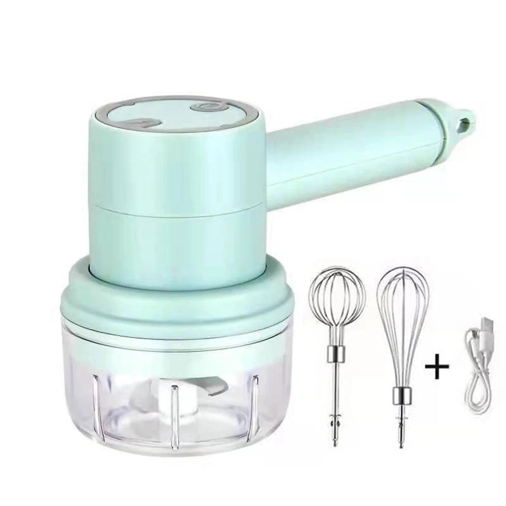 Batidora portátil, herramientas de cocina, batidora manual, juego de procesadores de alimentos eléctricos, Espumador de leche, batidor de huevos, batidora para hornear pasteles