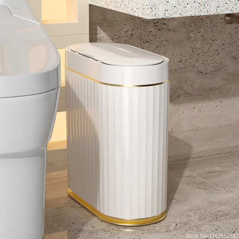 Cubo de basura inteligente para el hogar, papelera electrónica automática con Sensor inteligente de 7 y 9 litros, para cocina y baño, bote de basura inteligente