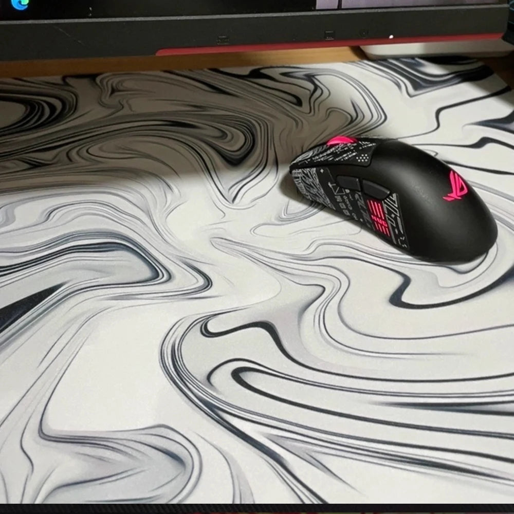 Alfombrilla de ratón de 450x400mm, alfombrillas para juegos, alfombrilla para jugador, PC, teclado de ordenador, alfombrilla de escritorio XL, accesorios de interior de oficina, alfombra antideslizante de goma