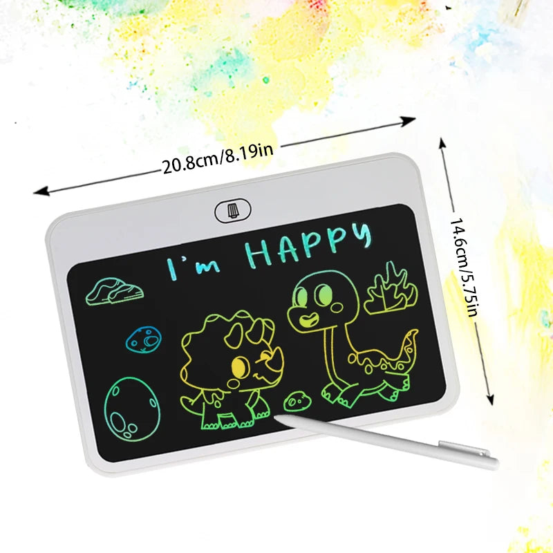 Tableta de Dibujo LCD de 8.5 Pulgadas, Pizarra Electrónica, Bloc de Notas Portátil, Tableta Electrónica para Niños de 3, 4, 5, 6, 7 y 8 Años, Regalo