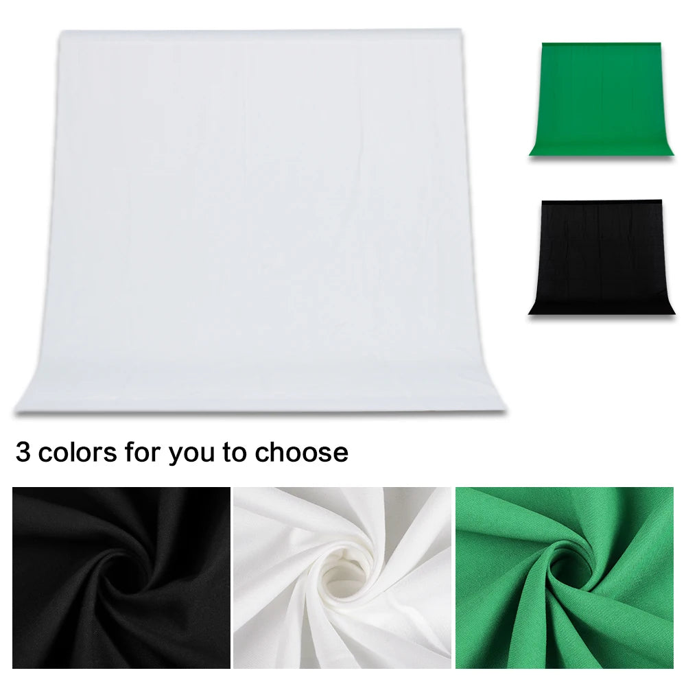 Kit de soporte para fondo fotográfico SH con sistema de soporte ajustable, fondos para estudio fotográfico, marco de pantalla verde Chromakey