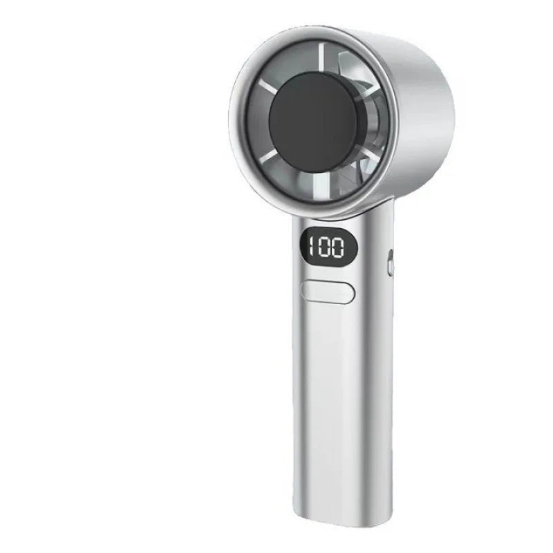 Ventilador Portátil de Mano HOMEFISH, Recargable por USB, de Alta Velocidad, para Uso Personal