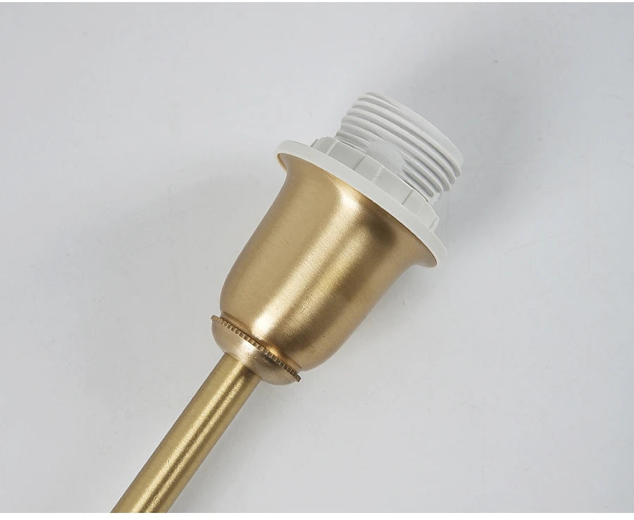 Lámpara de cobre clásica para pared, candelabro Retro para decoración del hogar, mesita de noche, dormitorio, pasillo, escaleras, luminaria interior, luces led