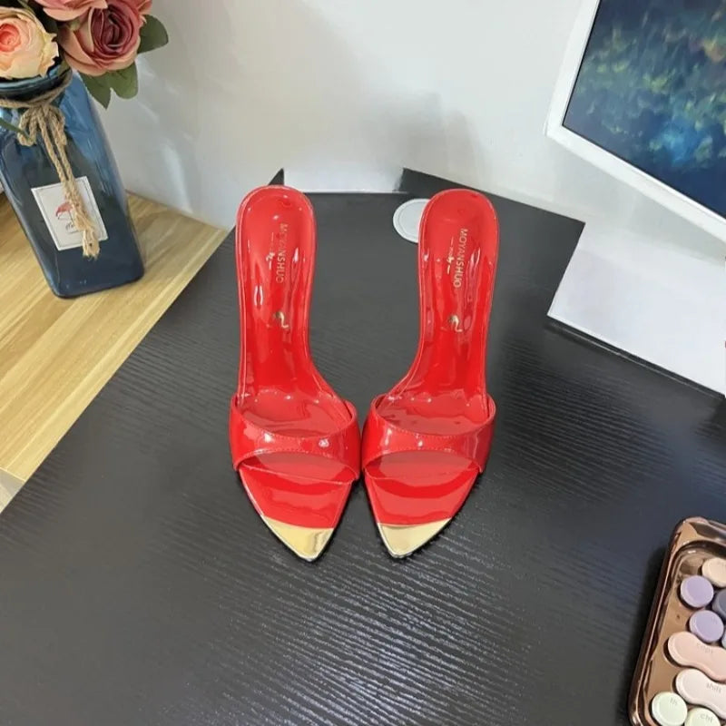 Sandalias de Tacón Alto y Punta Abierta para Mujer, Verano 2026, Super Elegantes y Cómodas