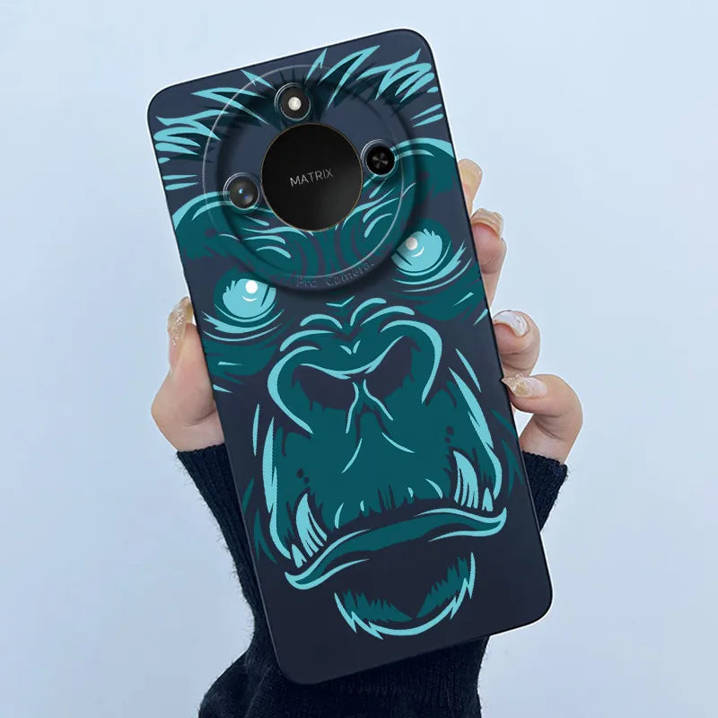 Para Honor X9C Funda de teléfono inteligente X9cSmart Funda de silicona suave dulce moda pintada dibujos animados niños niñas encantadora Funda trasera estampada