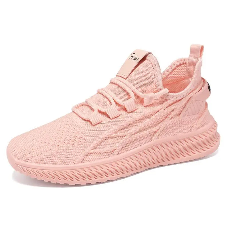 Zapatillas amarillas para mujer, zapatillas de deporte de malla transpirable, ligeras, informales, para primavera, nuevas, para tenis