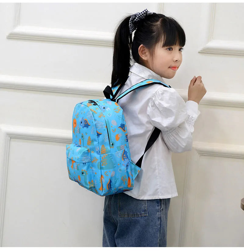 Mochila para niños pequeños, mochila preescolar ligera con bonitos dibujos, mochila de viaje para niño y niña