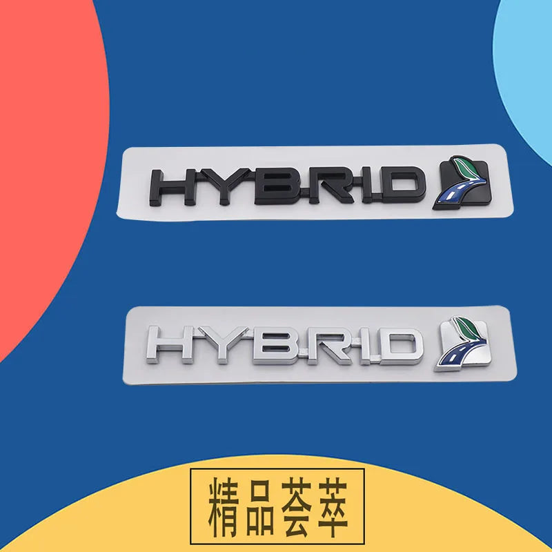 3D Premium hoja ecológica híbrida para Fusion ESCAPE c-max guardabarros de coche maletero capó trasero placa con nombre calcomanía emblema insignia pegatina