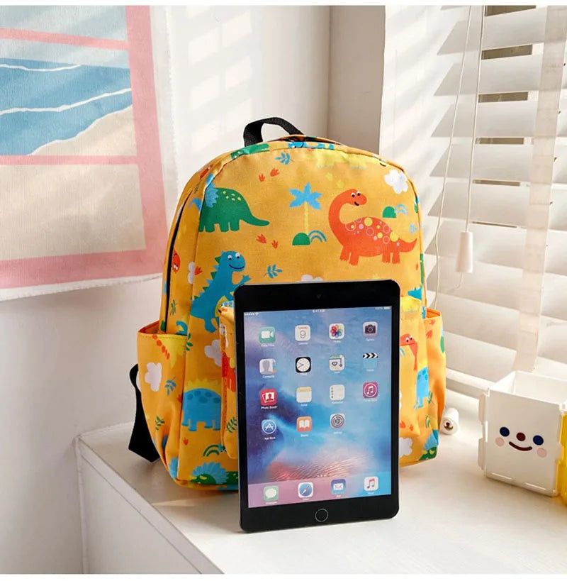 Mochila para niños pequeños, mochila preescolar ligera con bonitos dibujos, mochila de viaje para niño y niña