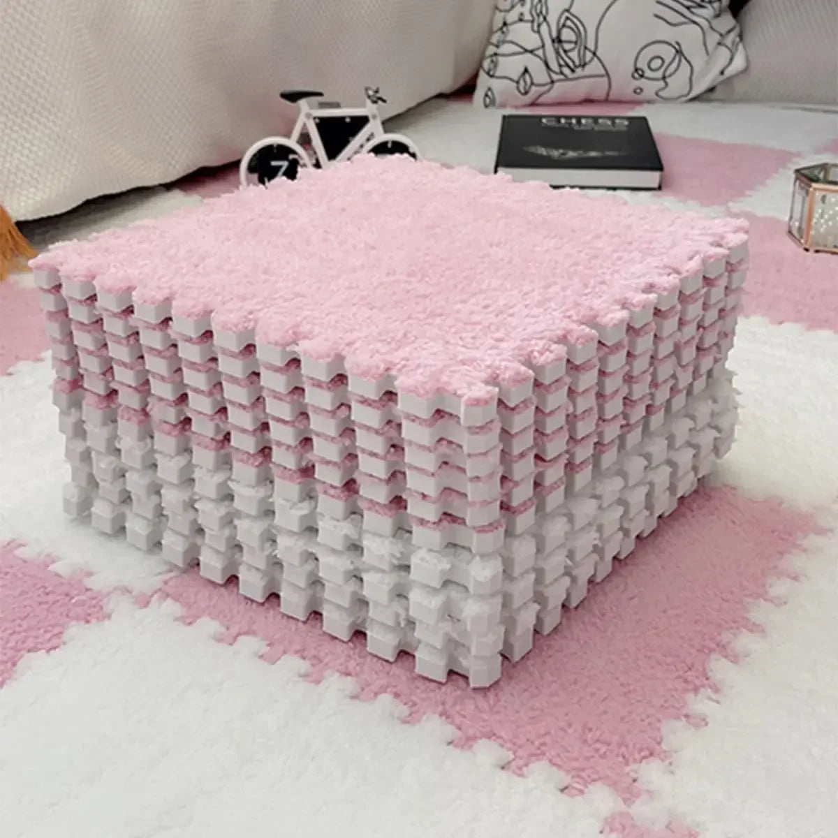Forro para jaula de conejillo de indias, estera de cama antideslizante impermeable, almohadilla altamente absorbente para orinar, artículos para mascotas pequeñas, 4/10 piezas