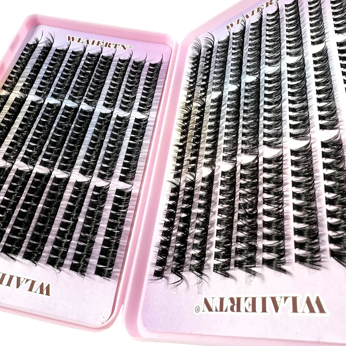 Pestañas de imitación de visón 540Cluster C rizador 9-16mm extensión de pestañas naturales mezcladas tira rusa 3D herramienta de maquillaje de pestañas Personal