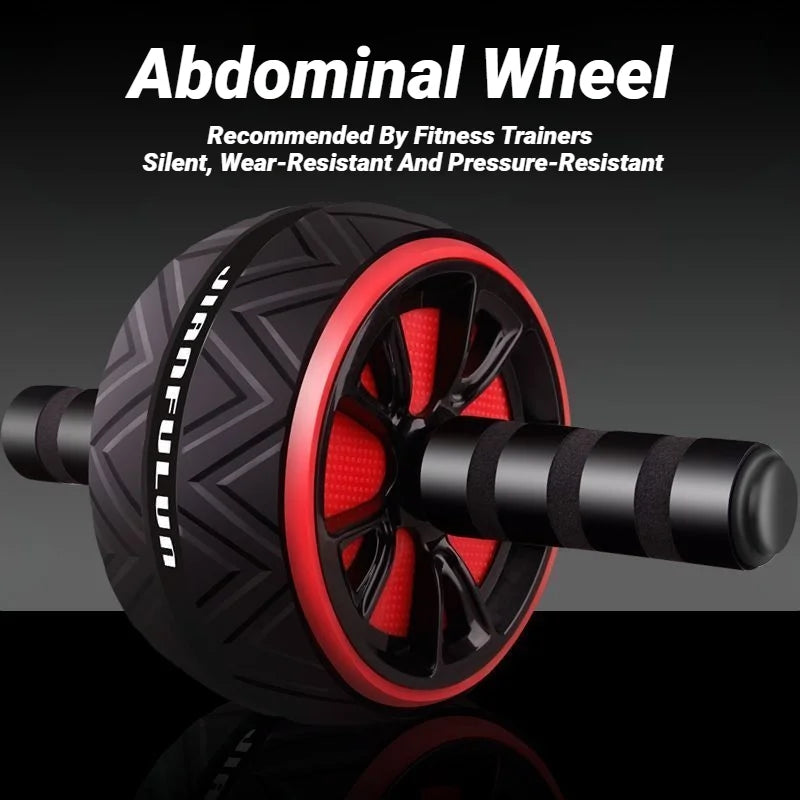 Rueda de rodillo Ab para entrenamiento central de Abs, equipo de Fitness antideslizante para gimnasio en casa, ejercicio de entrenamiento Abdominal para hombres y mujeres