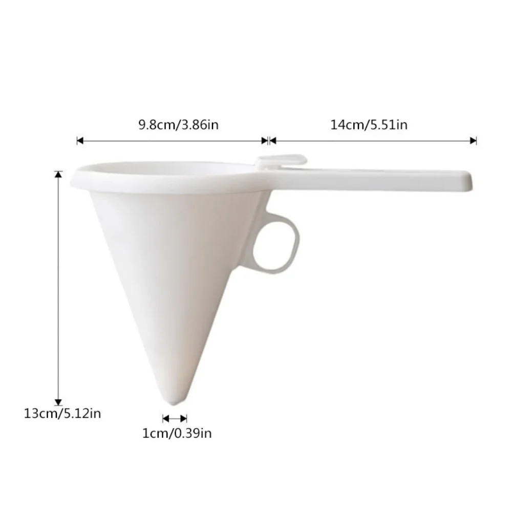 Herramientas de embudo de mano ajustable para hornear, dispensador de crema de masa de Chocolate líquido, molde de pastelería, galleta, Cupcake, tortitas, herramientas para hornear