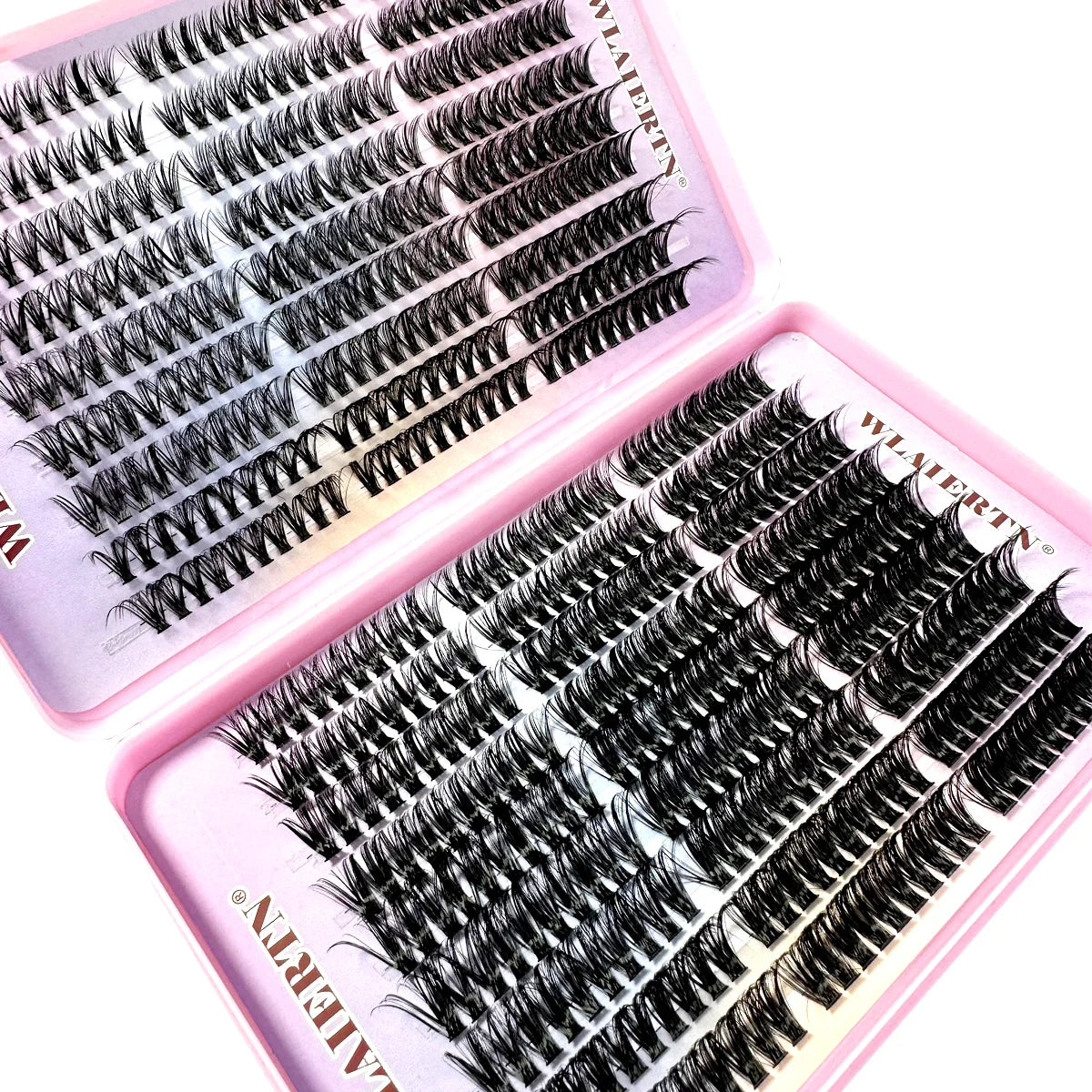 Pestañas de imitación de visón 540Cluster C rizador 9-16mm extensión de pestañas naturales mezcladas tira rusa 3D herramienta de maquillaje de pestañas Personal