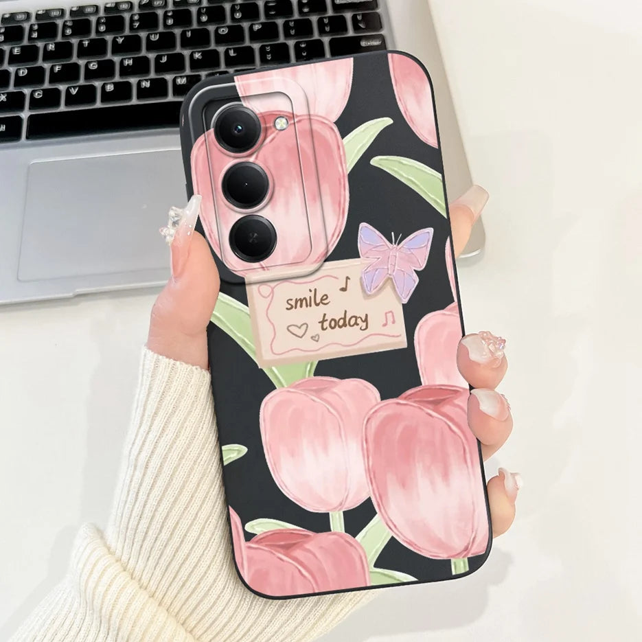 Para Xiaomi Redmi 15 4G 5G funda bonita Panda conejo funda de dibujos animados a prueba de golpes funda de teléfono para Xiaomi Redmi 15 5G Redmi15 4G bolsas suaves