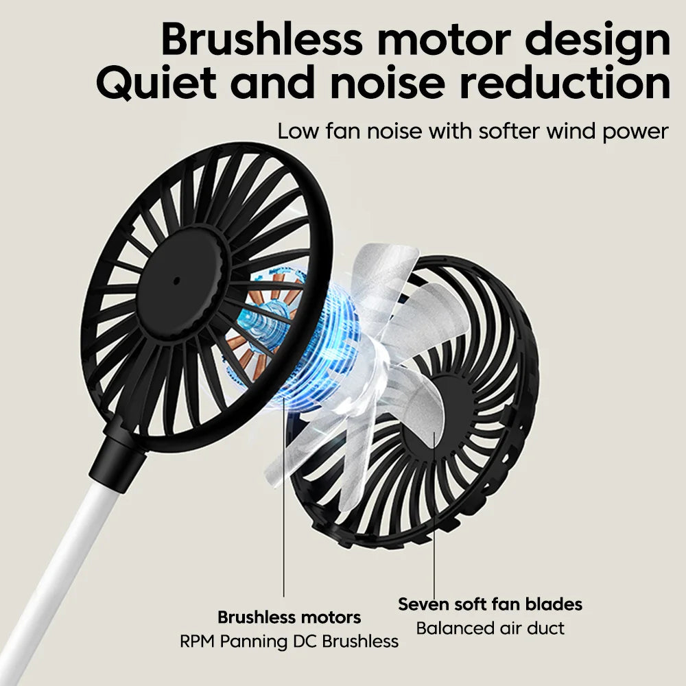 Ventilador pequeño portátil, ventilador USB, Mini ventilador de escritorio de oficina silencioso para verano al aire libre y viajes, ventilador de refrigeración USB, Mini ventiladores de enchufe para jugar ﻿