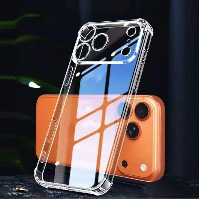 Funda Transparente Ultrafina para iPhone 17 Pro Max, Fundas de TPU Suave para iPhone 17 Pro Max 17Pro, Fundas Trasera Transparente Antigolpes, fundas iphone 17 pro max