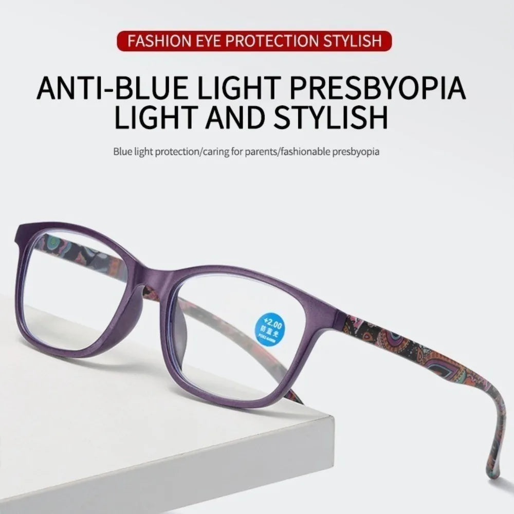 Gafas de lectura Blu-ray con anti-Blu-ray antiradiación y no fáciles de romper