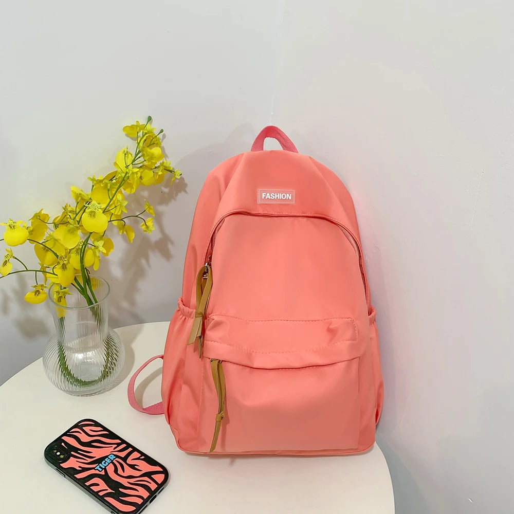 Mochilas simples para estudiantes universitarios, estudiantes de secundaria, estudiantes de secundaria, mochilas casuales, mochilas