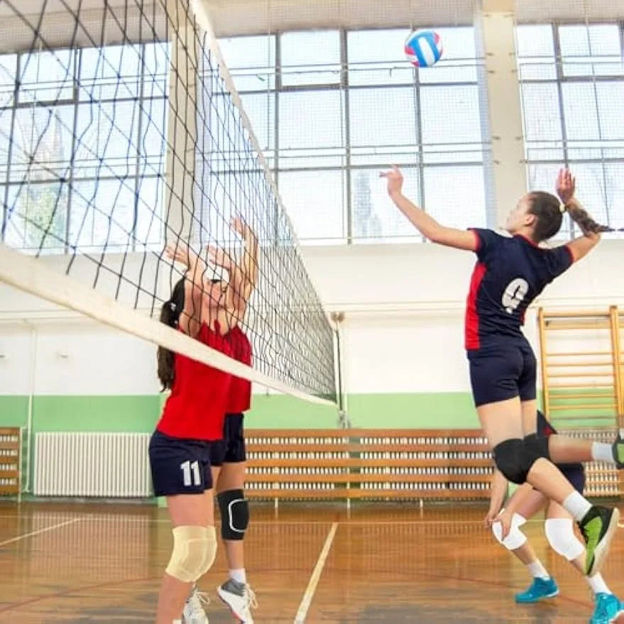 1 par de rodilleras de voleibol para bailarines, rodilleras suaves y transpirables para niñas, mujeres, hombres, jóvenes, niños, rodilleras protectoras, rodillera