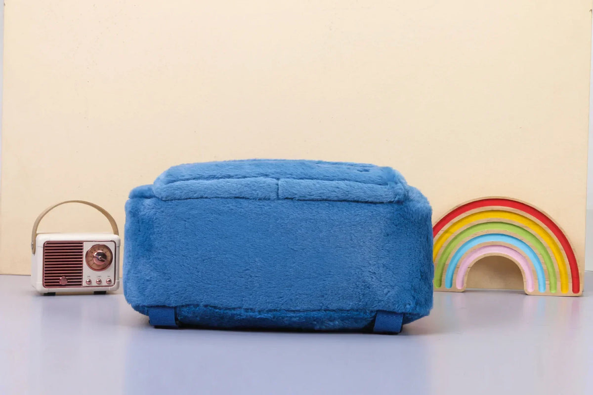Mochila de Peluche Stitch 2026, Mochila Escolar Japonesa Azul con Diseño Divertido de Stitch, Mochila de Gran Capacidad para Estudiantes, Bolsa de Jardín de Infancia, Regalo para Niños