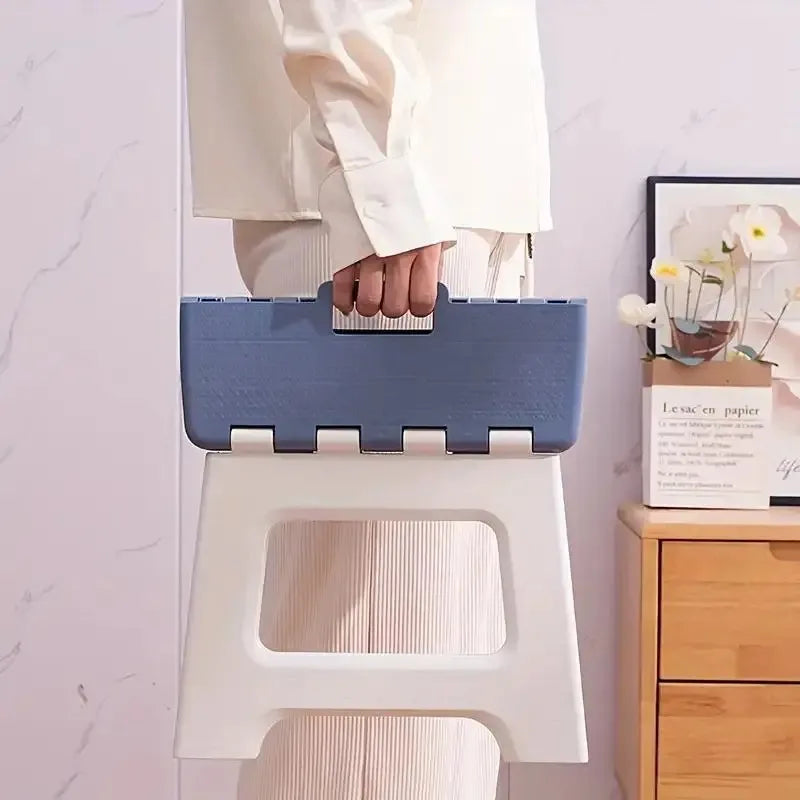 Stylish Portable Foldable Stool Durable Construction for Indoor Outdoor Use Compact Design Saves Space 10 Home Essentials