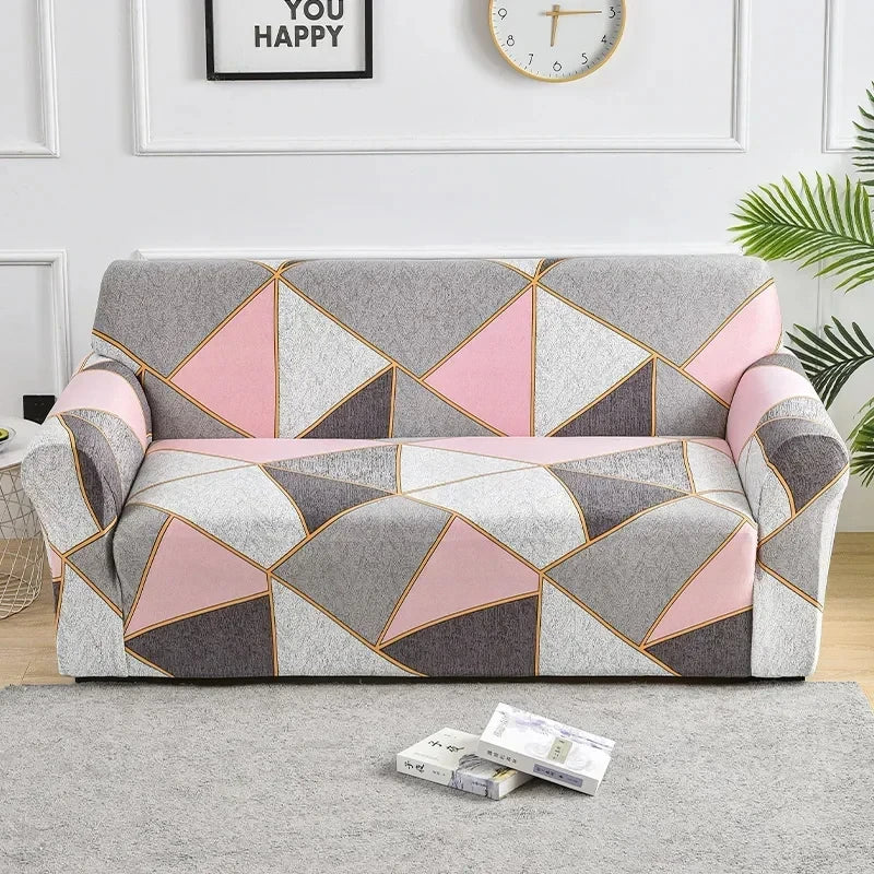 Funda de sofá elástica con estampado de flores, funda de sofá de LICRA antisuciedad, Protector de muebles para dormitorio, oficina, sala de estar, decoración del hogar, 1 ud.