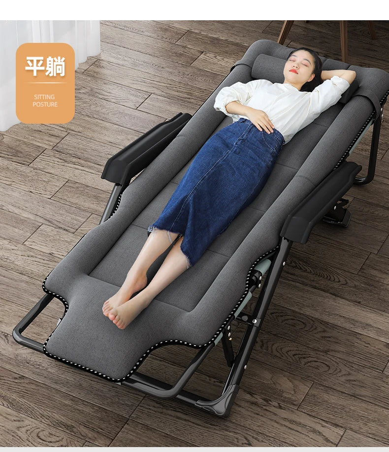 Chaise Lounge Reclinables, muebles de relajación para el hogar, oficina, playa, balcón, relajante y plegable
