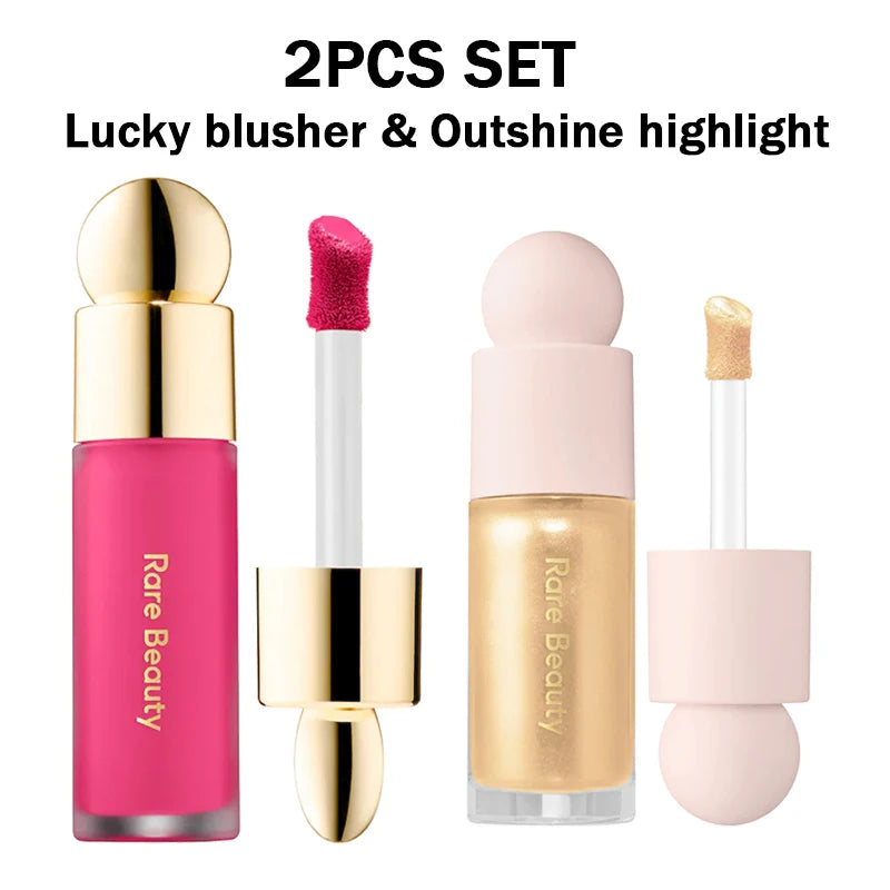 Rubor Líquido Soft Pinch de Rare Beauty, Tonos Hope, Love, Virtue, Happy, Wonder, Worth, Acabado Sedoso y Suave, Larga Duración, Maquillaje Voluminizador