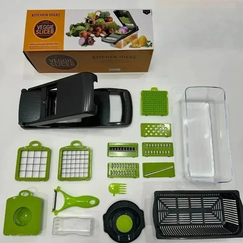Gadgets de cocina, utensilios para el hogar, picador de verduras, accesorios de cocina, cortador de verduras