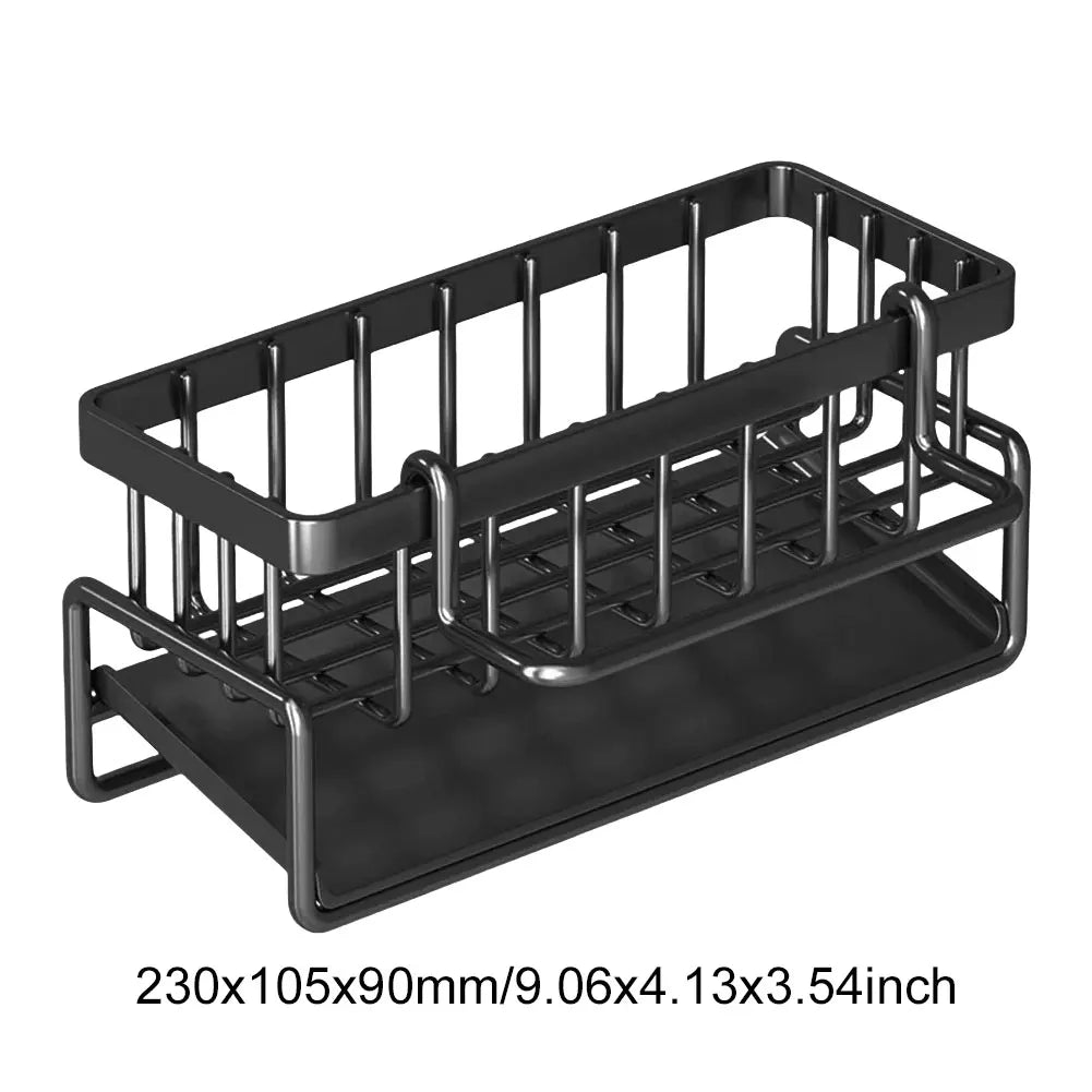 Escurridor de platos ajustable, estante de secado de platos, organizador de platos de cocina con escurridor sobre el fregadero, encimera, soporte de almacenamiento de cubiertos