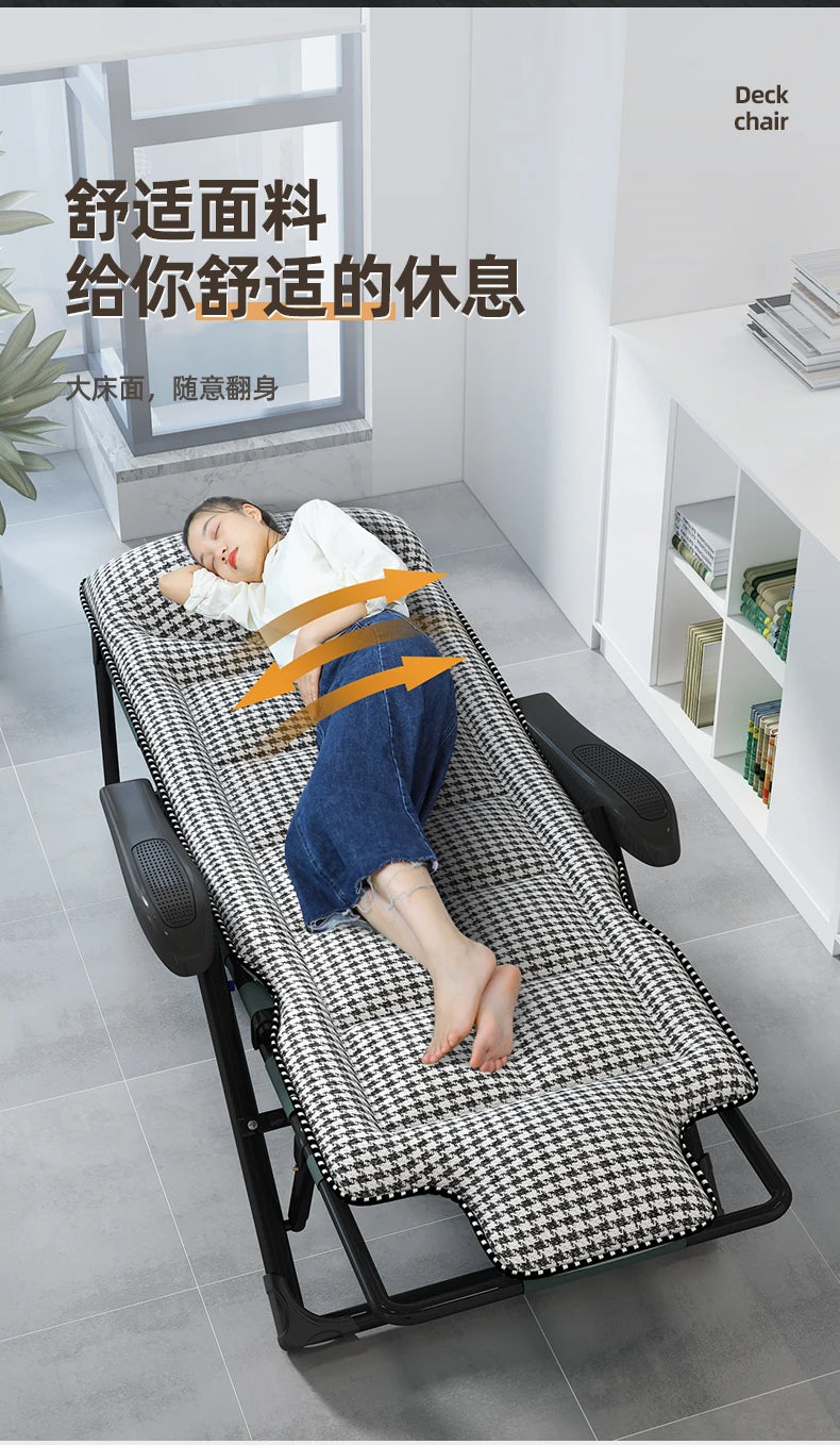 Chaise Lounge Reclinables, muebles de relajación para el hogar, oficina, playa, balcón, relajante y plegable