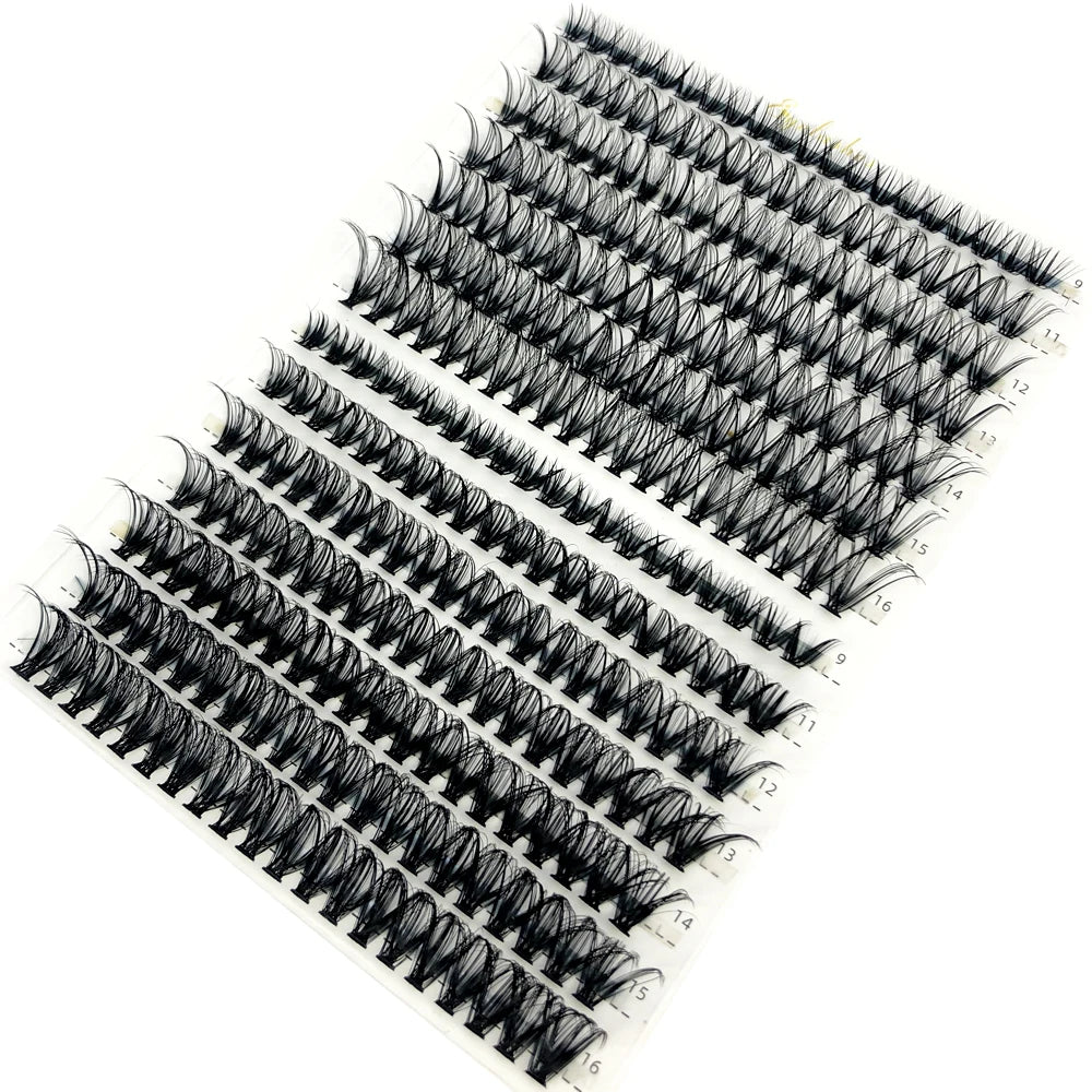 AMSDCN 100/280 grupos 30D 40D 60D 80D pestañas rizadas naturalmente suaves maquillaje DIY pestañas postizas