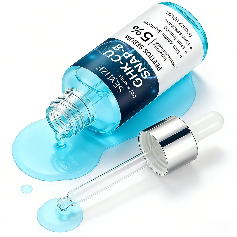Kit de cuidado facial SEYHZE de 3 piezas con esencia para ojos, crema hidratante y sérum - Reafirmante, unifica el tono de la piel, hidratación profunda