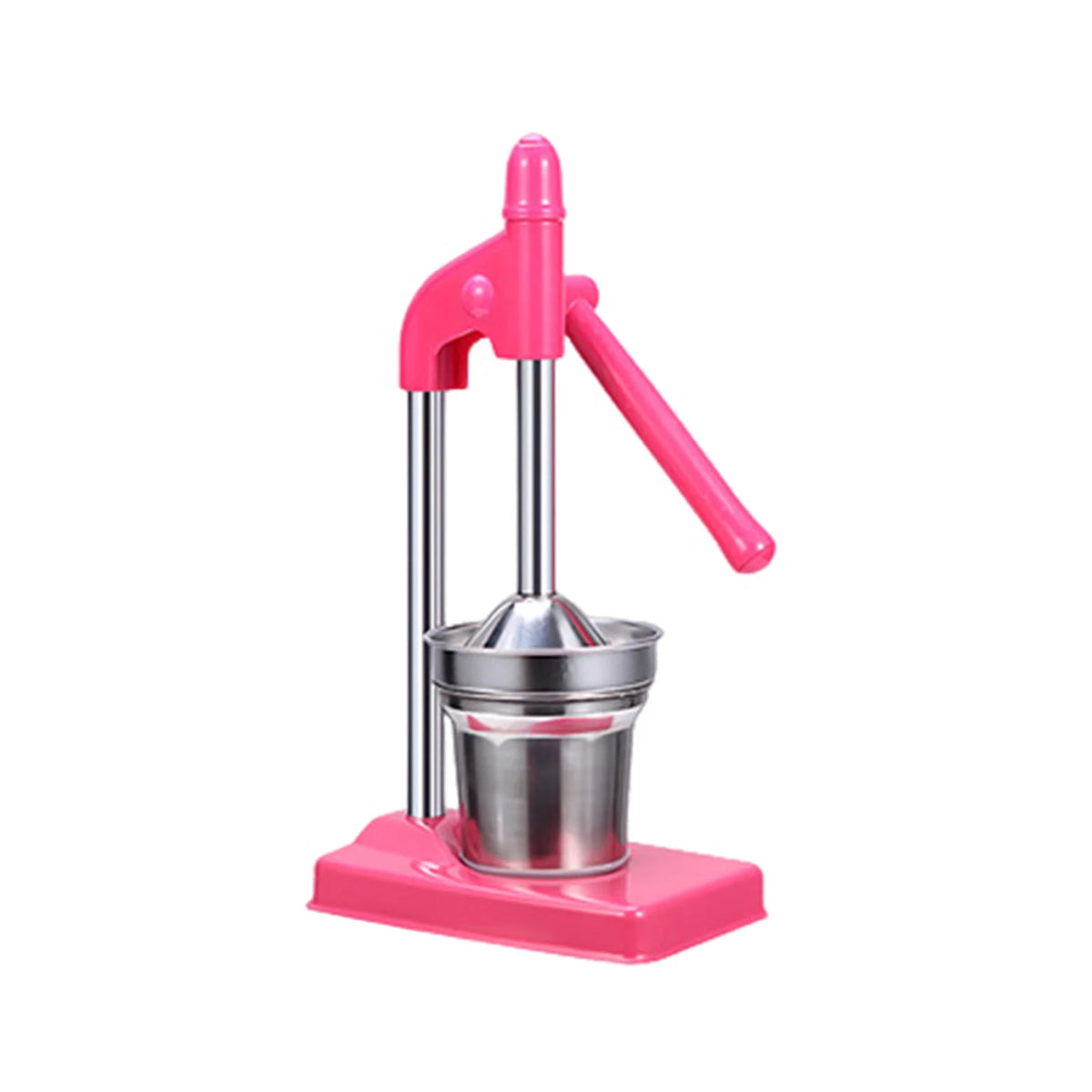Exprimidor Manual de acero inoxidable para naranja, limón, Granada, prensa Manual, Extractor de zumo de fruta, herramienta de cocina para el hogar fácil de limpiar