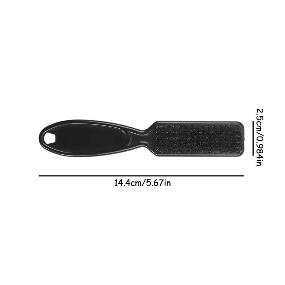 1 unidad, gran oferta, cepillo de cerdas suaves, tijeras, limpieza de la piel, cortapelos para hombres, cabezal de aceite, cuchilla para barbería, peine, accesorios de peluquero