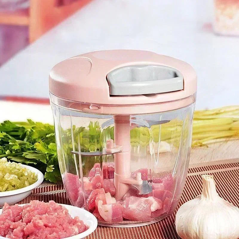 Prensa Manual de ajo para el hogar, picadora multifunción para moler alimentos, cortador de verduras, utensilios de cocina para carne, herramienta trituradora