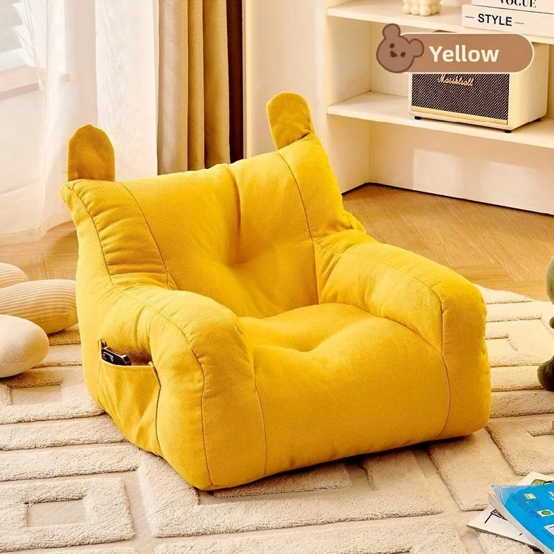 Sofá cama para gatos con diseño de dibujos animados, cama para mascotas lavable desmontable para gatos de interior, soporte de hasta 2,72 KG, regalos acogedores para muebles para mascotas