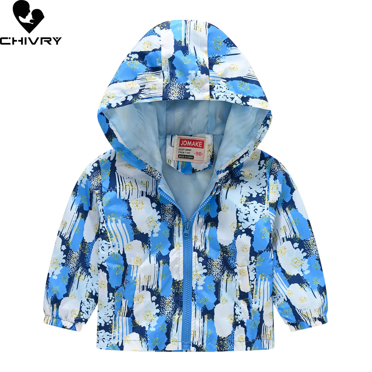 Chaqueta impermeable con capucha para niños y niñas, cortavientos con cremallera y estampado de dinosaurio de dibujos animados, a la moda, novedad