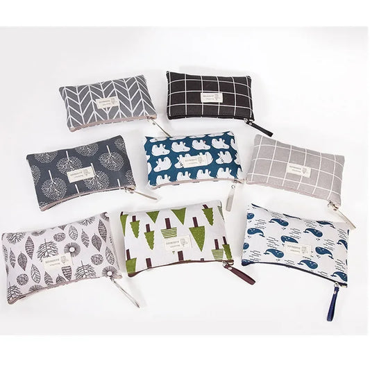 Bolsas de tela para lápices, estuche para lápices Kawaii, estuches grandes para lápices, bolsa de cosméticos de viaje, organizadores de papelería escolar para volver a la escuela