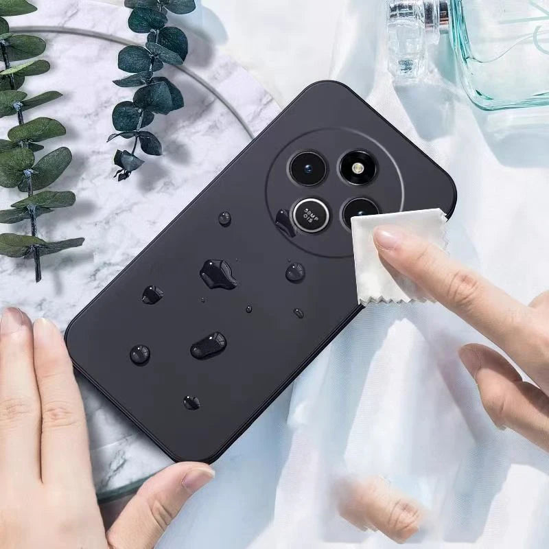 Funda de teléfono de silicona líquida para Xiaomi Redmi 14C 4G 5G, funda protectora trasera para teléfono móvil Xiaomi Redmi 14C