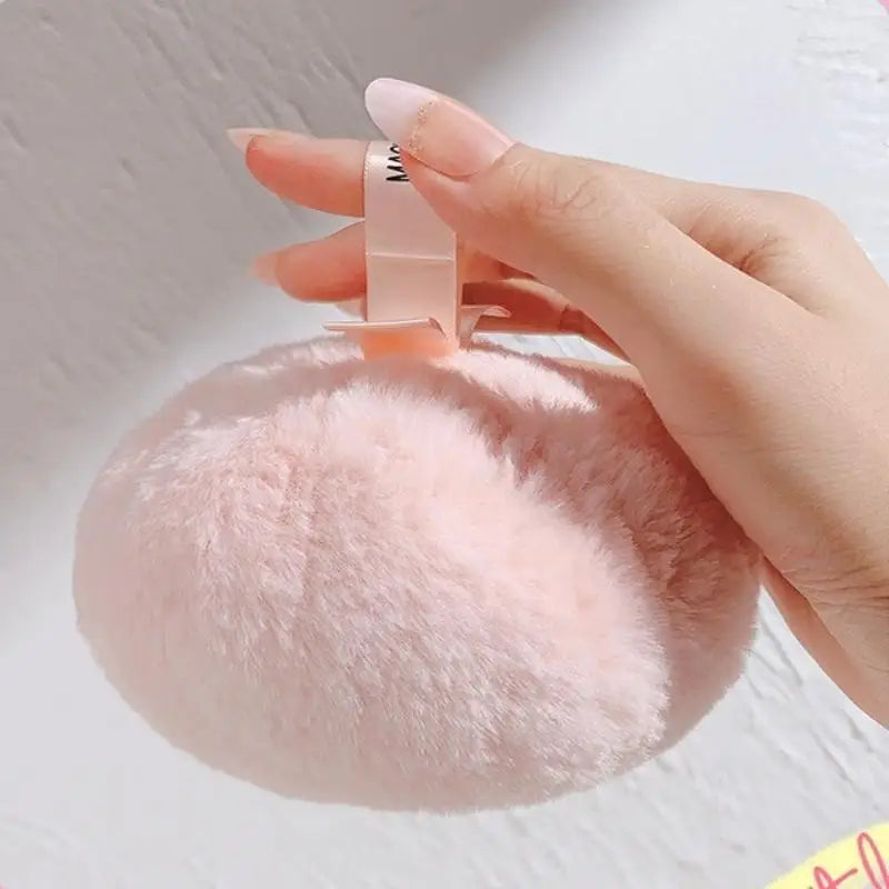 Resaltar bola estilo de moda viento Puff ajuste polvo bola clavícula brillo cara cuerpo todo en cosméticos portátiles