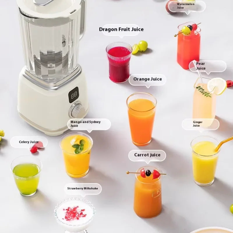 Nueva Licuadora Doméstica con 10 Cuchillas, 3000mAH, Multifuncional, Trituradora de Hielo, Extractor de Jugo, Alta Tasa de Extracción, Herramientas de Cocina