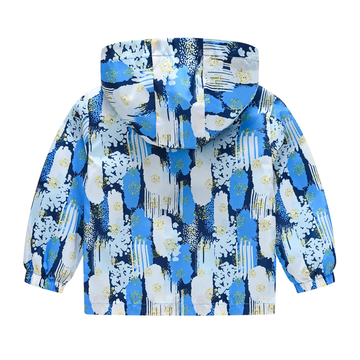 Chaqueta impermeable con capucha para niños y niñas, cortavientos con cremallera y estampado de dinosaurio de dibujos animados, a la moda, novedad