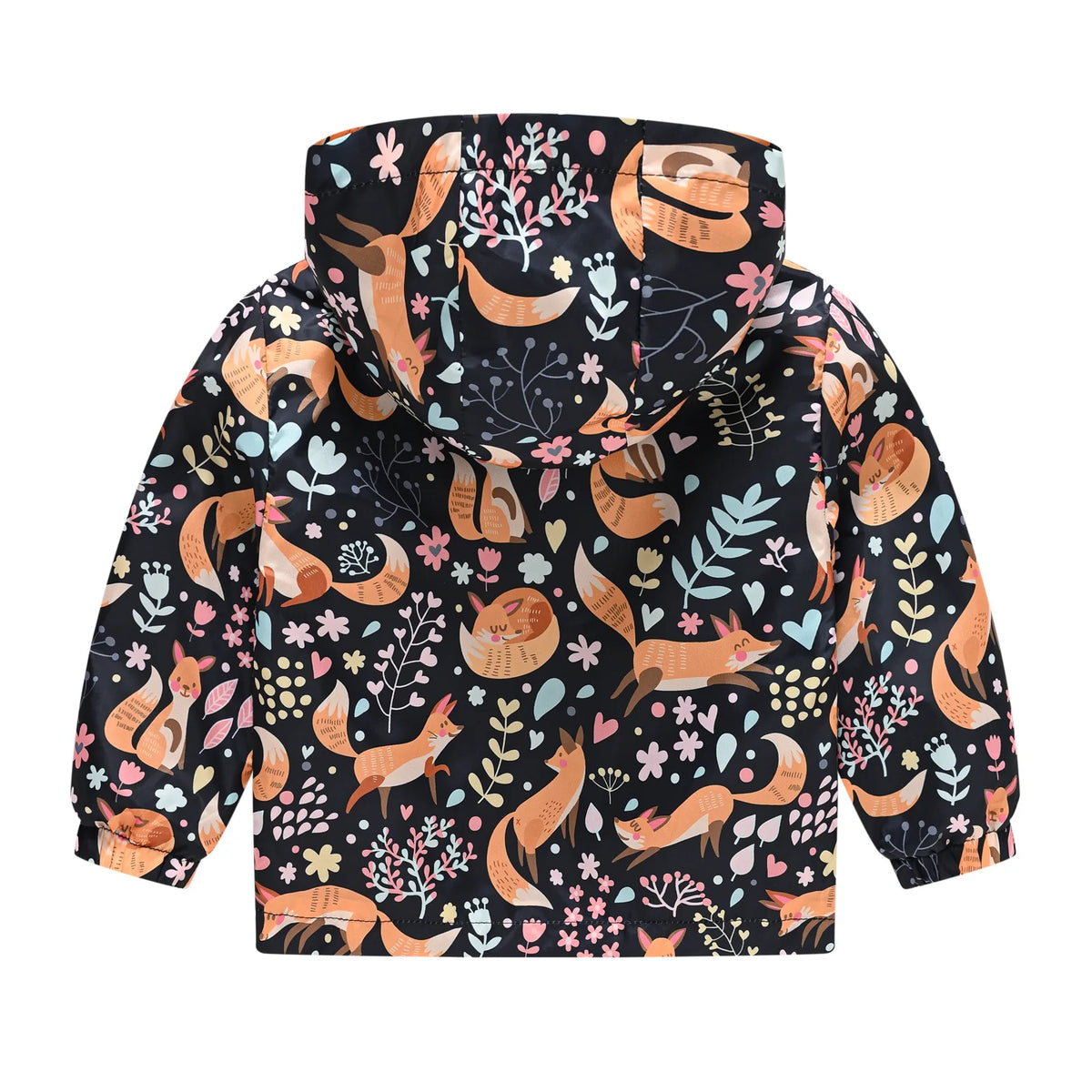 Chaqueta impermeable con capucha para niños y niñas, cortavientos con cremallera y estampado de dinosaurio de dibujos animados, a la moda, novedad