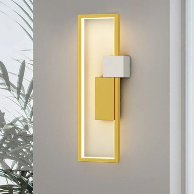 Lámparas de pared LED modernas para sala de estar, estudio, dormitorio, mesita de noche, pasillo, escaleras, decoración del hogar, accesorios de iluminación interior