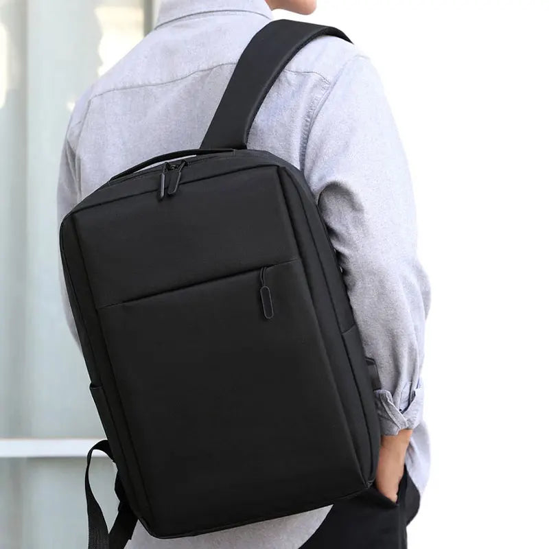 2024 nuevo bolso de negocios versátil, bolso escolar recargable por USB, mochila impermeable para ordenador portátil